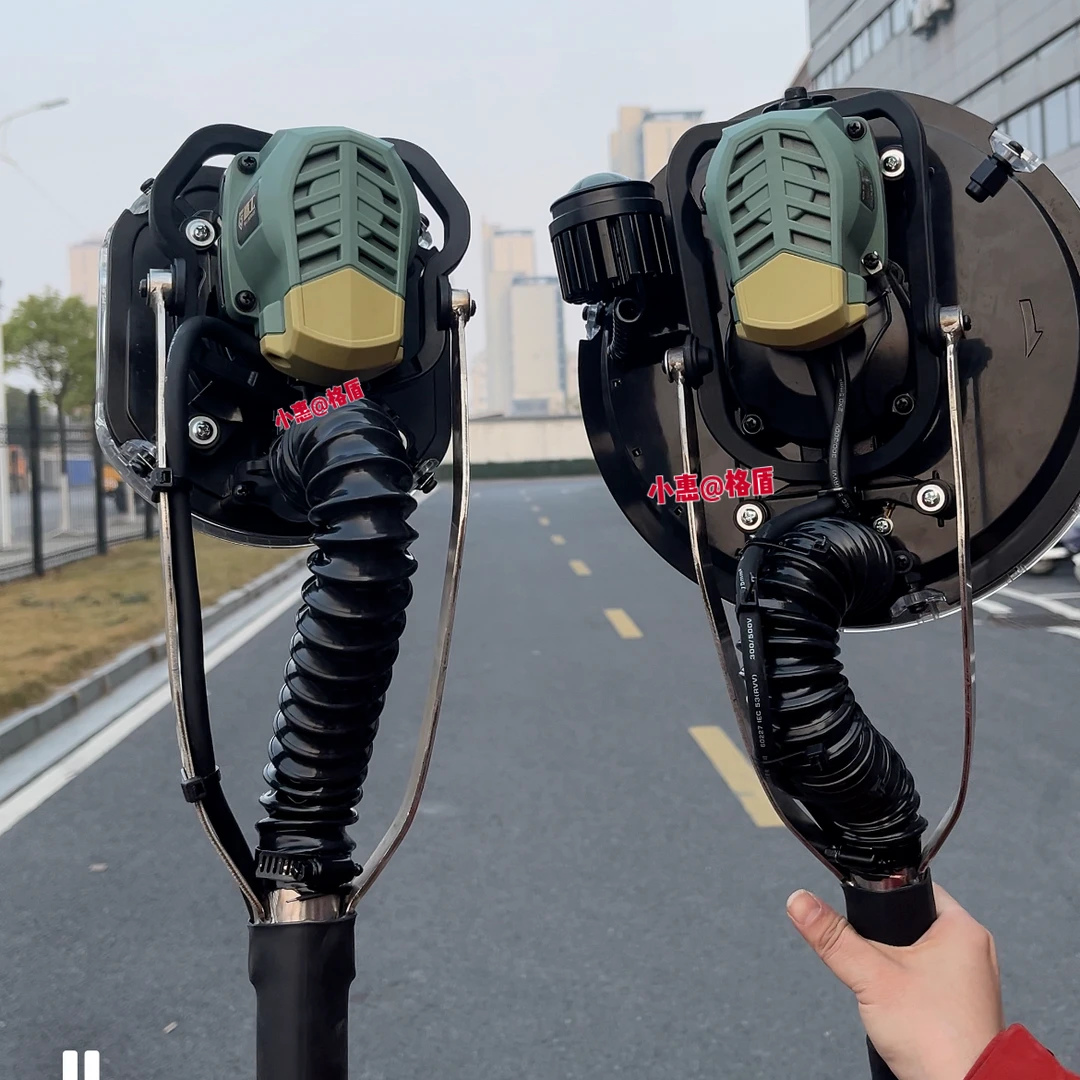 墙工Q5皮带传动墙面打磨机Q6改钢叉边角打磨腻子