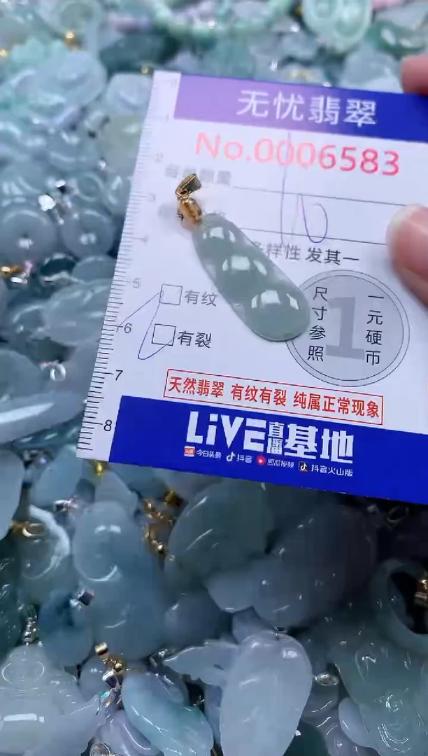 颈饰未镶嵌翡翠6583