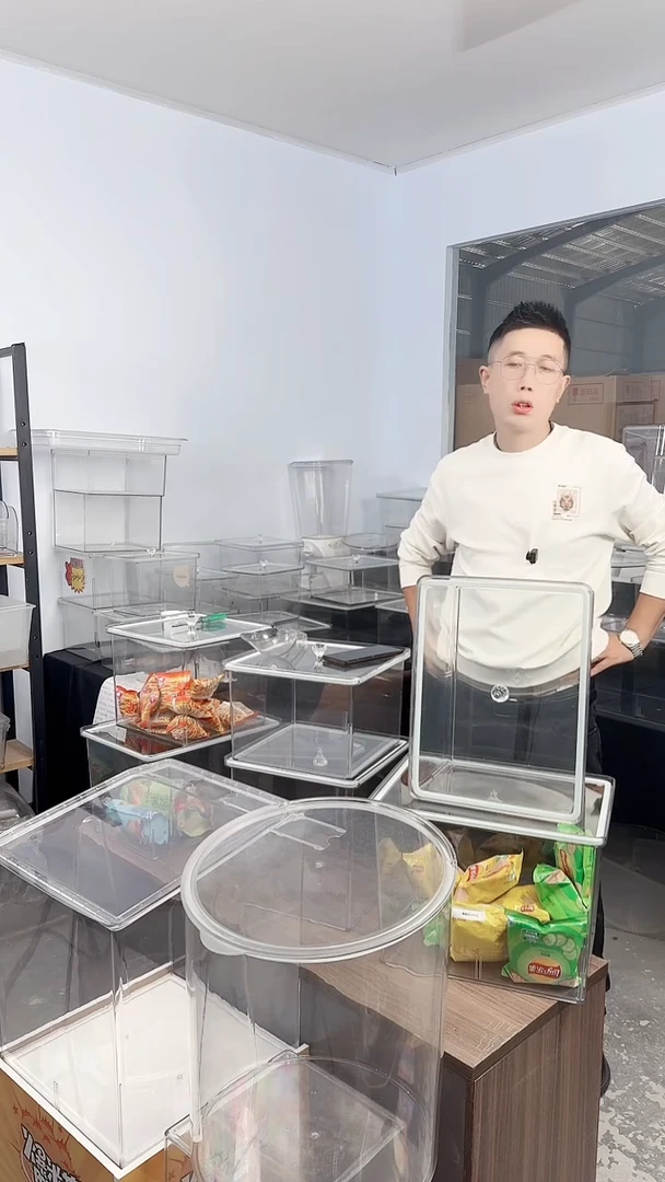 PET盖子款403020的2个底4个玻璃盖