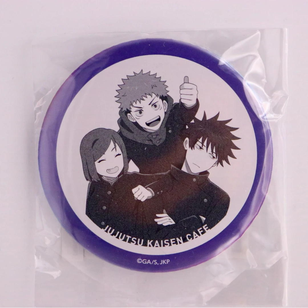 咒术回战虎杖伏黑惠野蔷薇吧唧徽章