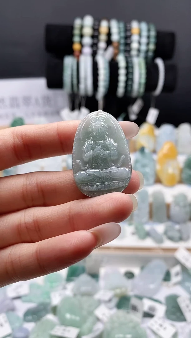 项链未镶嵌翡翠28吊坠