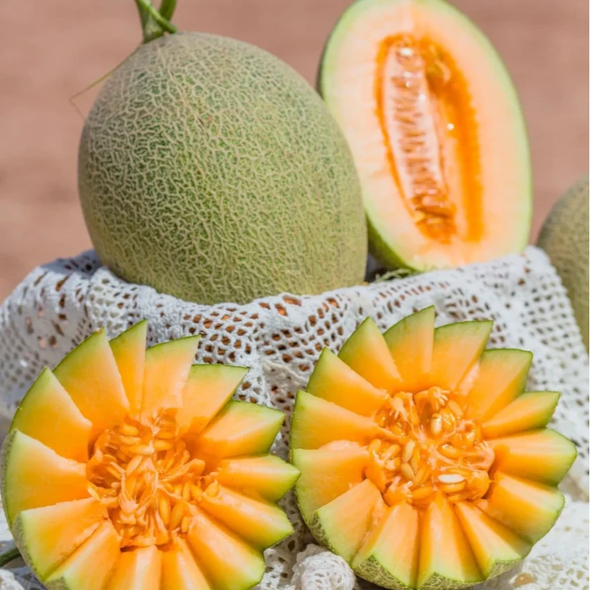 果切【星峰园哈密瓜】2.6~3斤左右一个  切盒需要备注