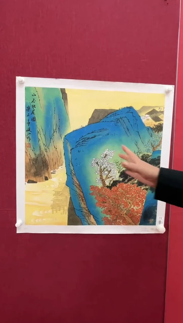 【闪购商品】绘画刘伟-4平尺-山水-纸片