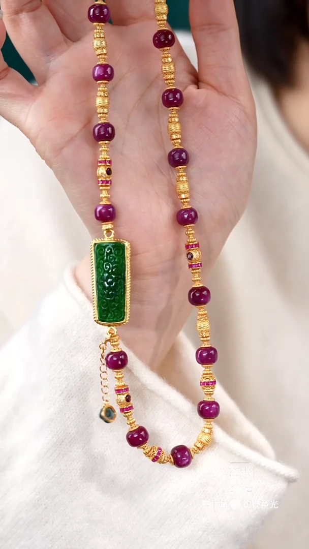 颈饰未镶嵌翡翠项链31