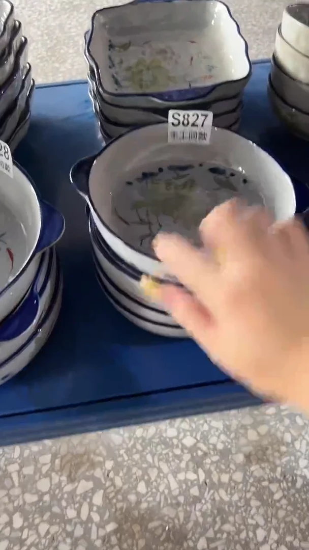 盘827老陶泥盘子一只