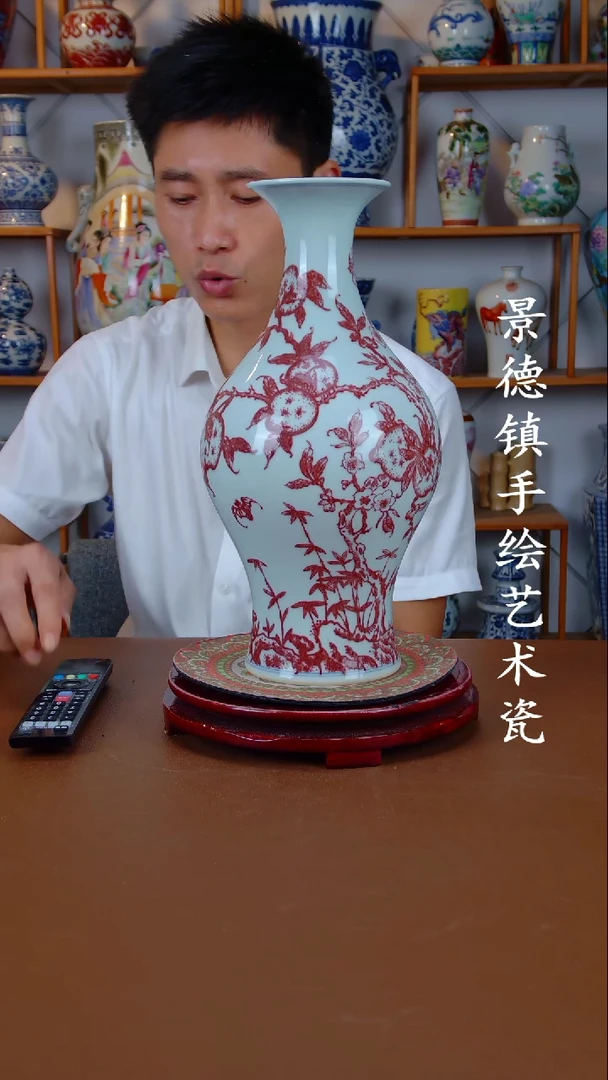 现代景德镇手工手绘陶瓷摆件49