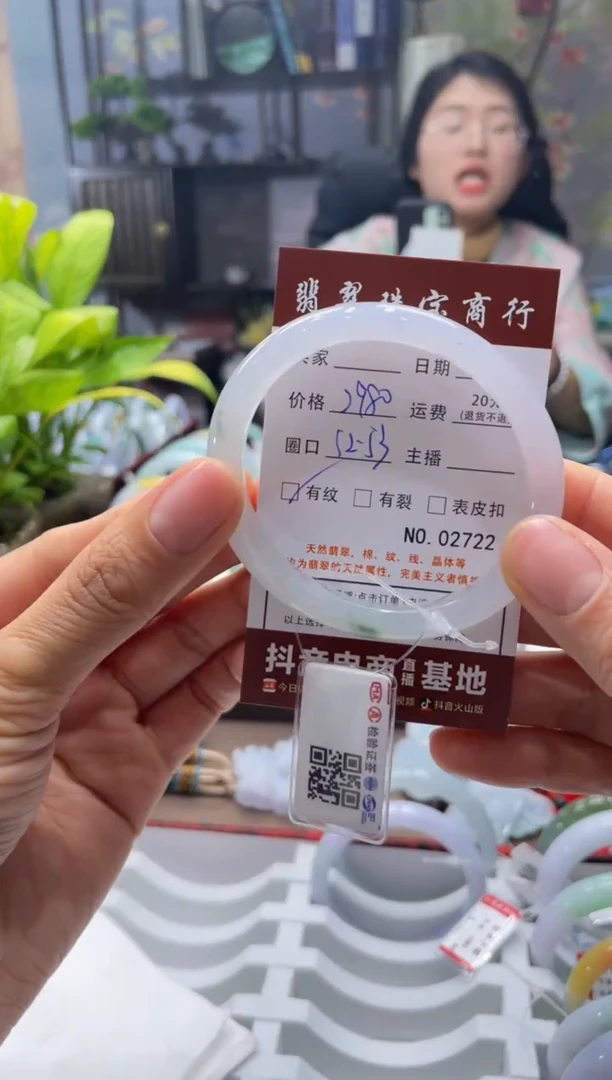 未镶嵌手镯翡翠2722