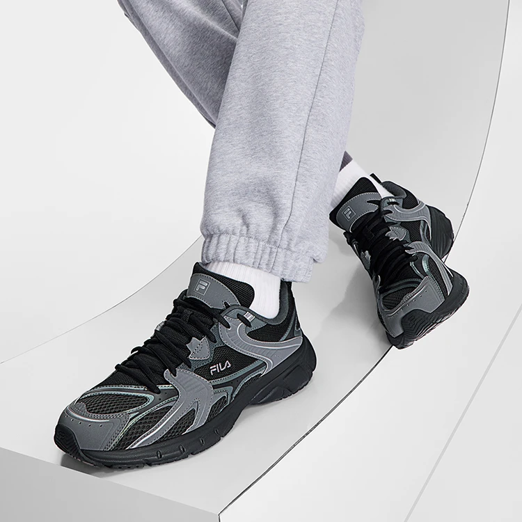 Fila/斐乐男士【软弹透气】新款时尚户外休闲老爹运动鞋F12M532124F