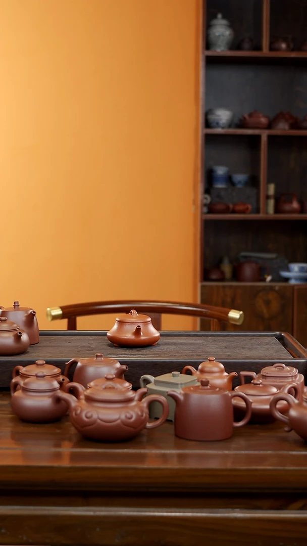 【闪购商品】紫砂茶壶半手精工红降破吉瓢