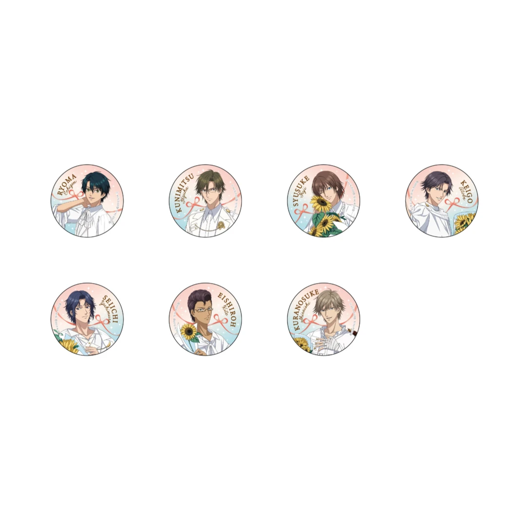 【拆盒】新网球王子 夏日情人节徽章 水枪拍立得 【盲盒】I