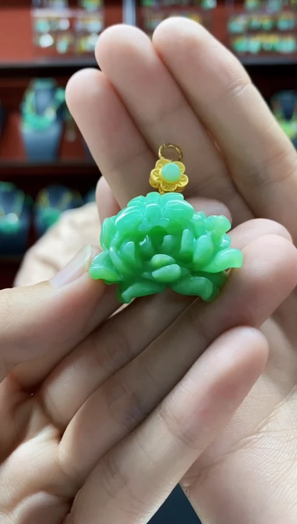 颈饰未镶嵌翡翠翡翠吊坠