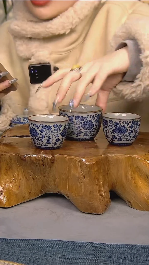 3件套陶瓷茶具家用简装系列