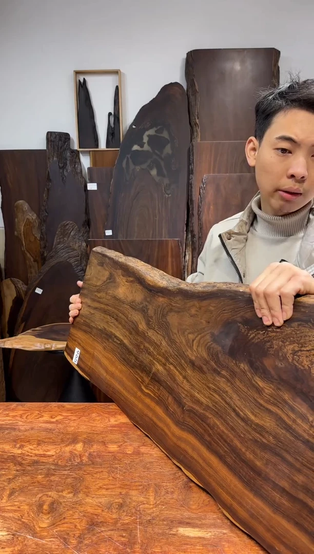 风车木（黑檀木）尺寸100*32*2.2编号963