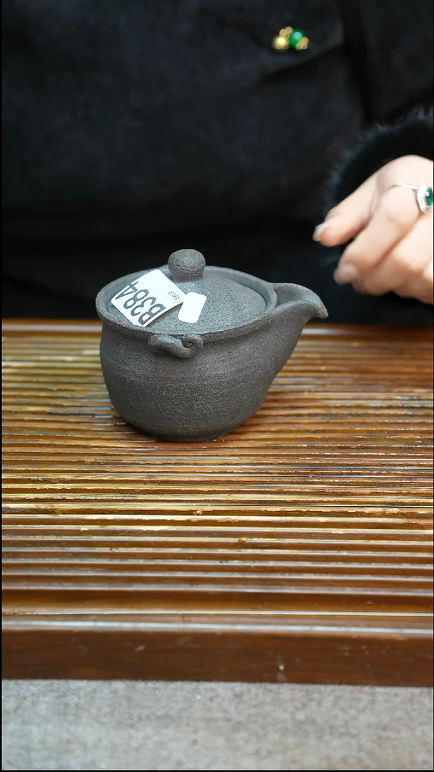 万古烧粗陶手工手作茶具