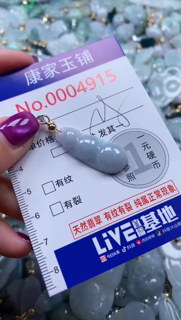颈饰未镶嵌翡翠4915