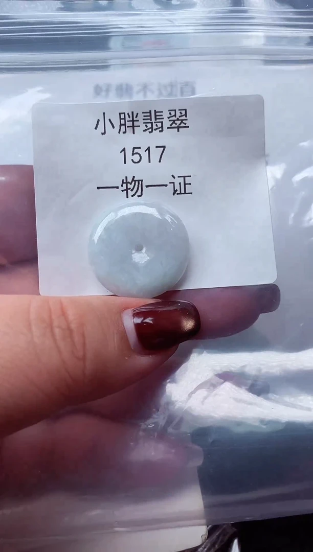 颈饰未镶嵌翡翠缅甸天然A货翡翠1517