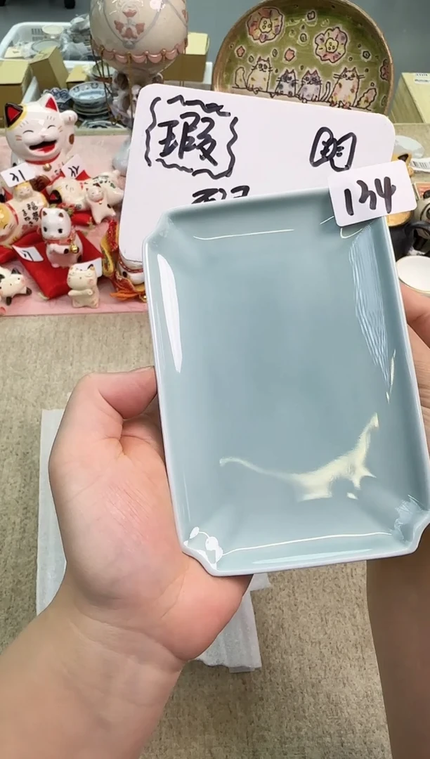 瓷片辰辰的瓷器好看到爆