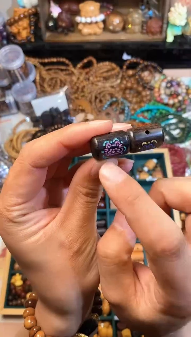 非洲檀香手串/手链紫光檀磁吸