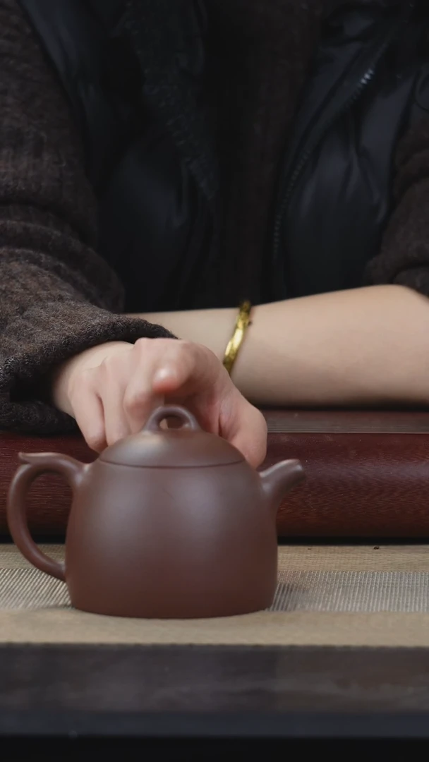 【闪购商品】紫砂茶杯紫泥大秦权