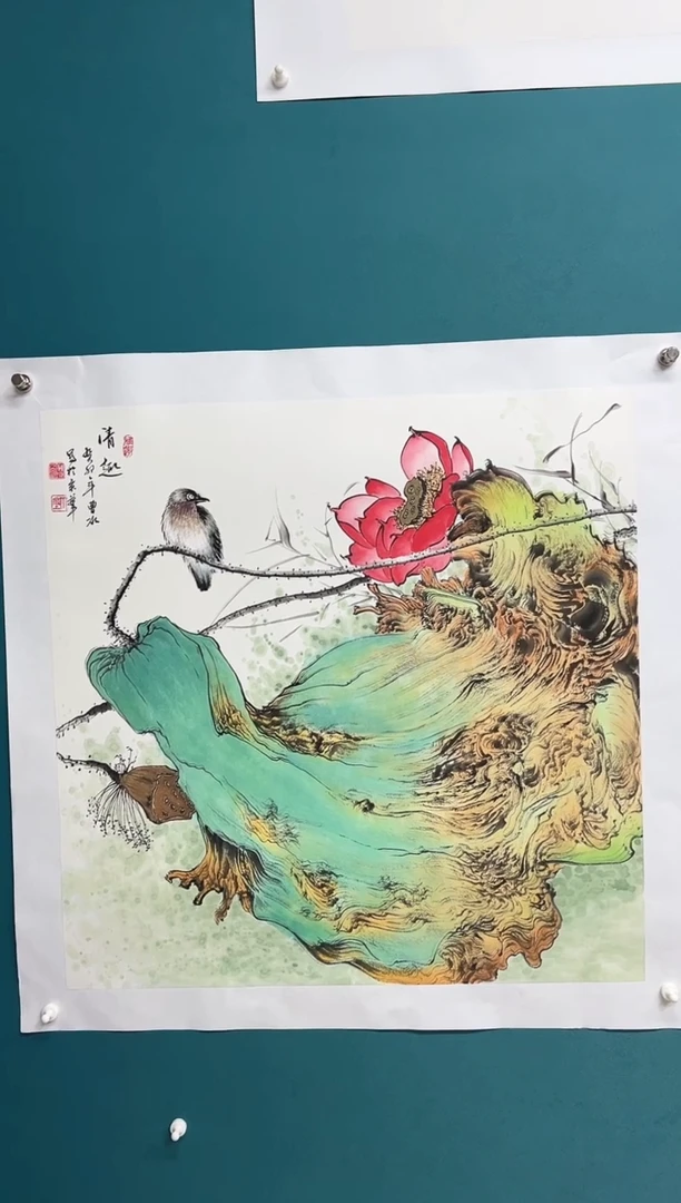 竖款娜兰书院艺术作品专属链接