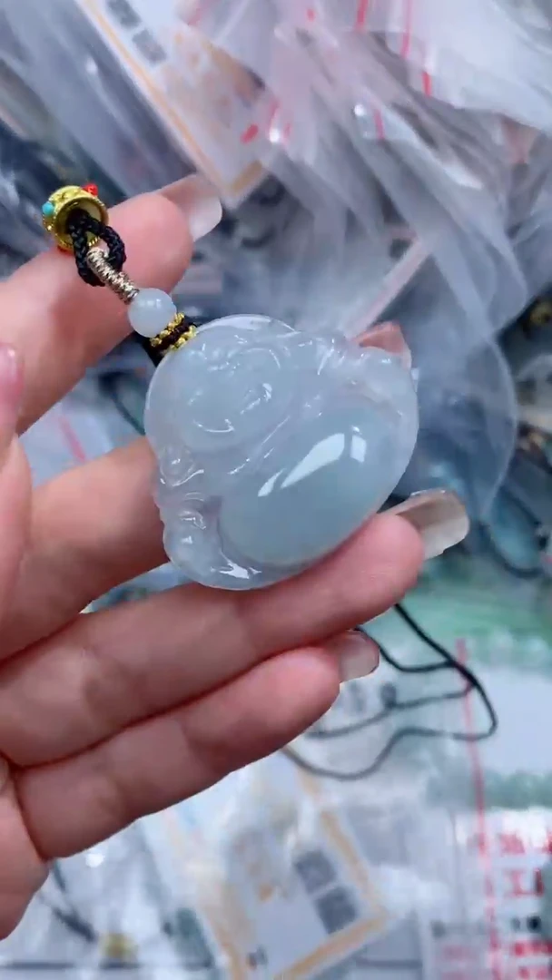 翡翠未镶嵌颈饰吊坠