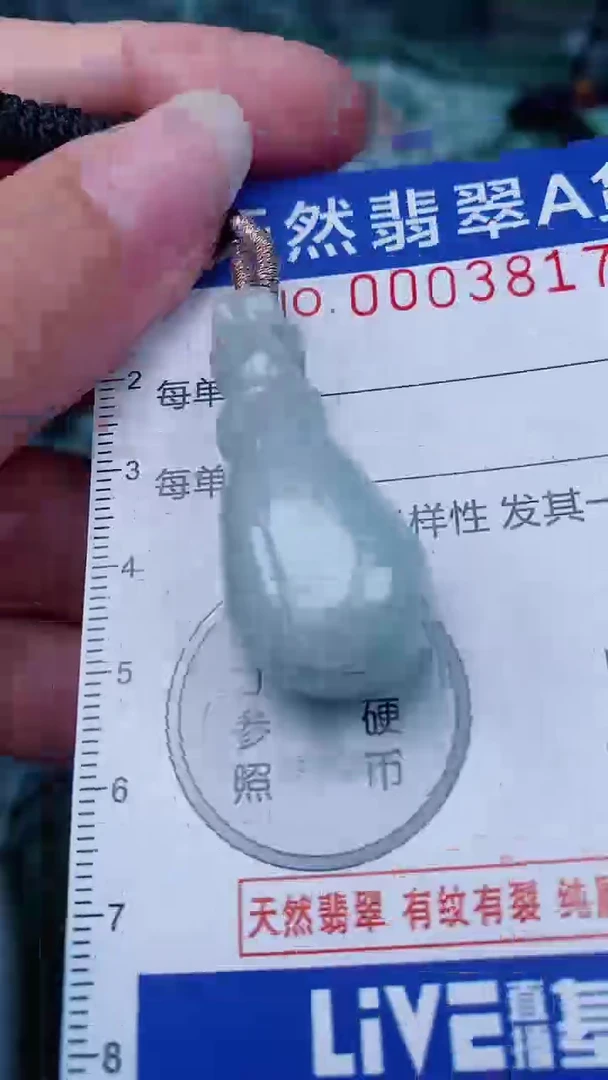 翡翠未镶嵌颈饰00003817