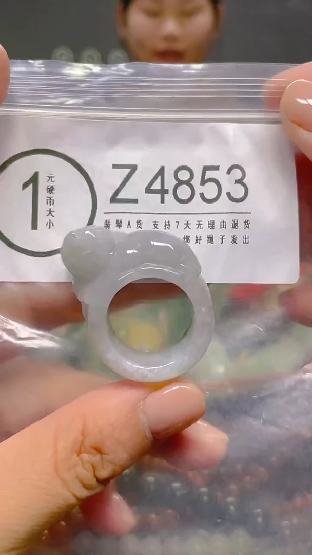 颈饰未镶嵌翡翠19.7mm/ Z /翡翠A货，一件也是批发价