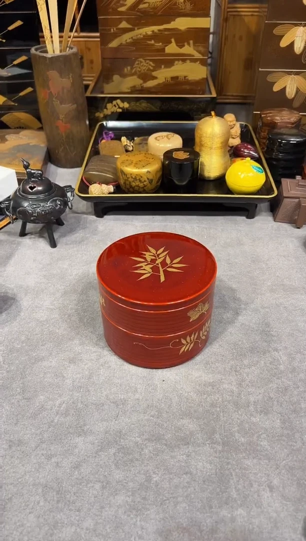 金莳绘 小两段（木粉）