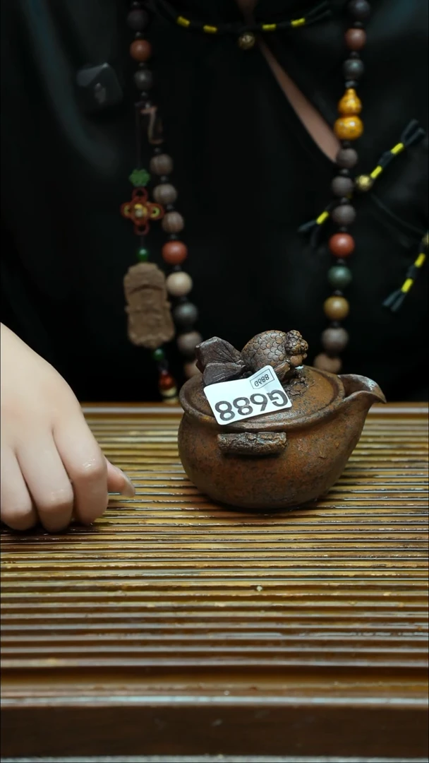 万古烧粗陶手工茶具