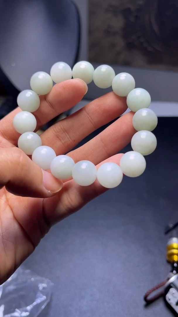 未镶嵌手链翡翠珠串