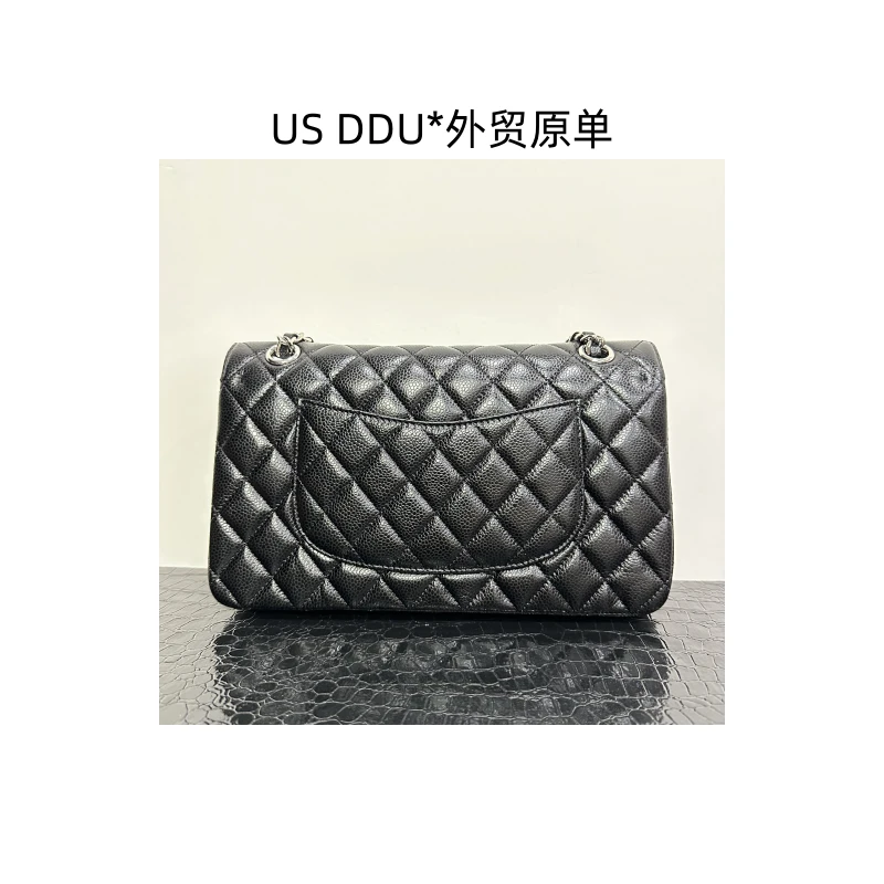 A121 黑色银扣CF25单肩斜挎包CF25/z046