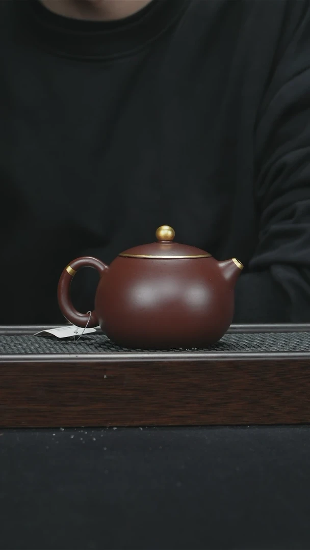 【闪购商品】紫砂茶杯D0381宜兴紫砂西施壶230cc