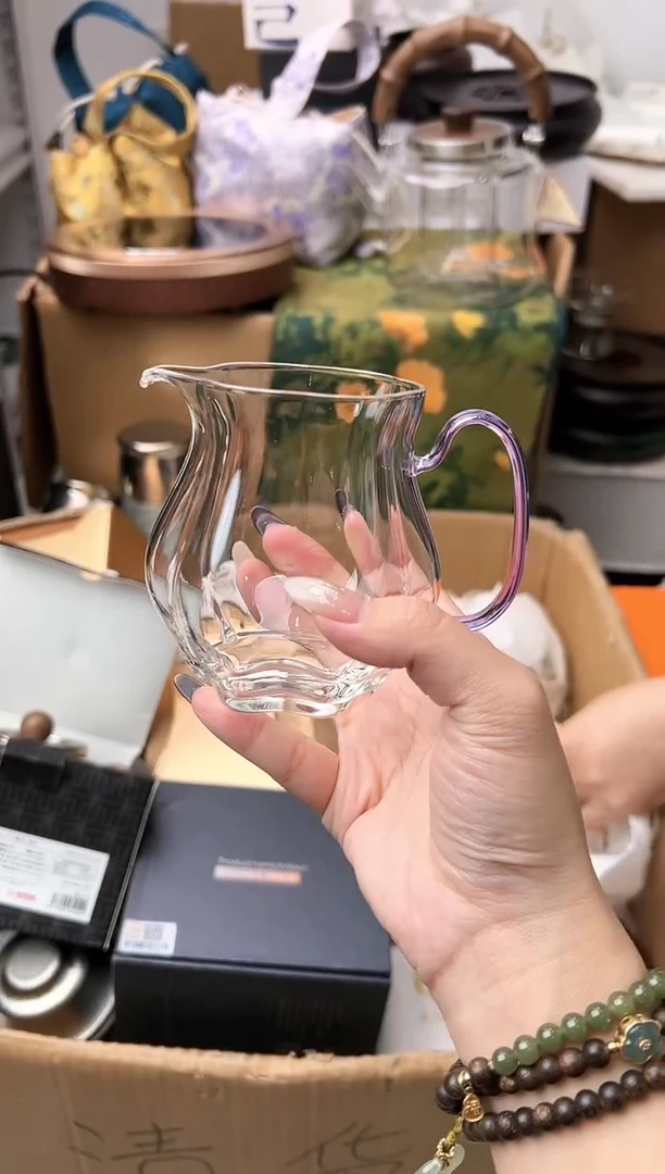 禾墨云华茶海浅紫色