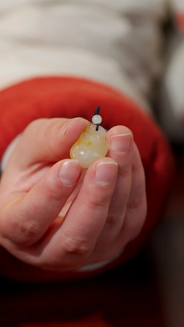 【闪购商品】和田玉颈饰未镶嵌33如意