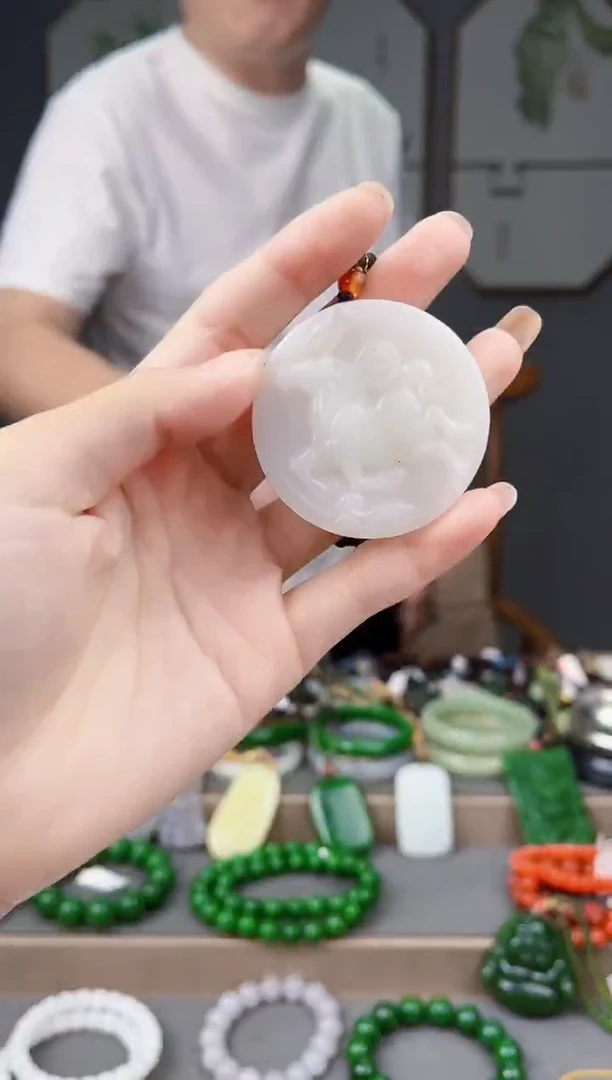 颈饰未镶嵌和田玉多样性发货拍一单发一个