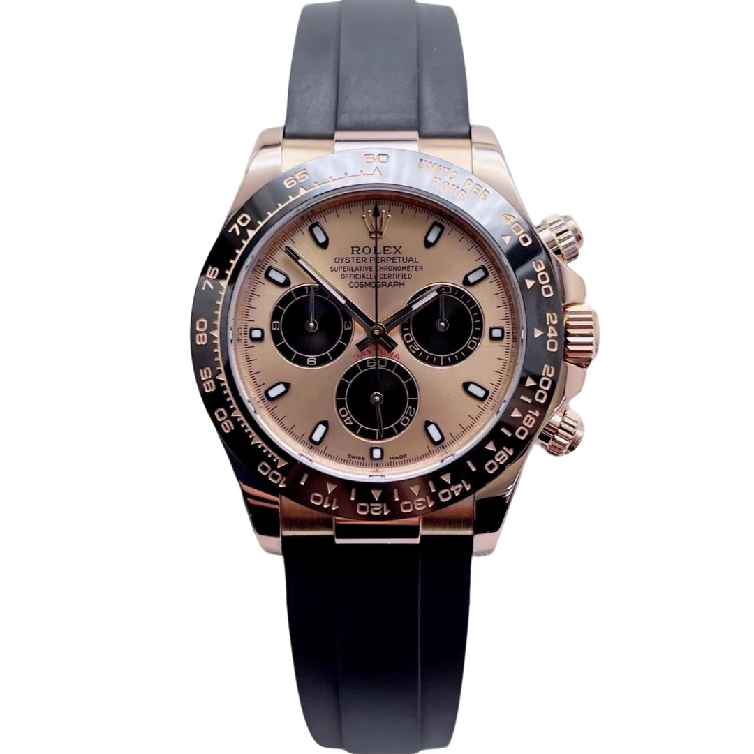 未使用 Rolex/劳力士 116515/单表/宇宙计时型迪通拿/玫瑰金盘/40