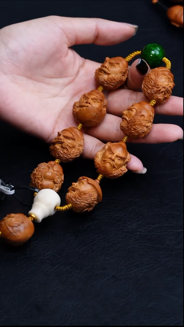 【闪购商品】橄榄核手串/手链25钟馗纳福
