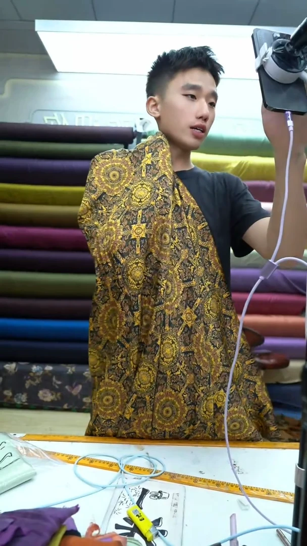 无纺布60哈黄色八大运植物丝1米