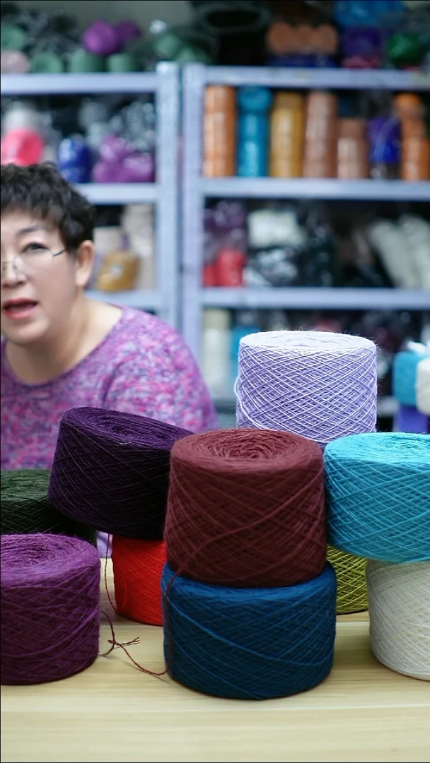 貂毛欢姐手编线A813