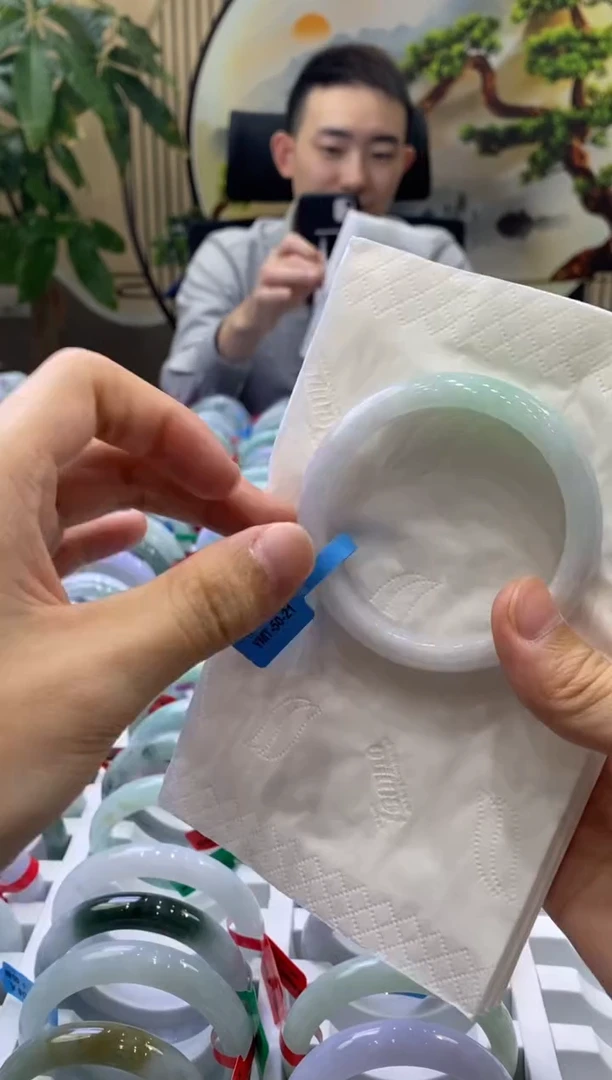 未镶嵌手镯翡翠0007461