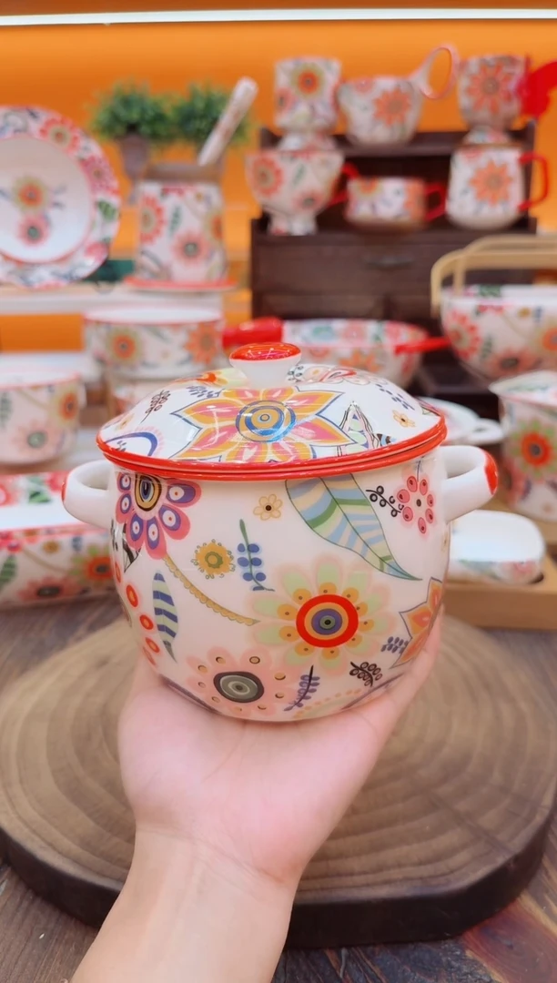 碗景德镇陶瓷手工碗盘