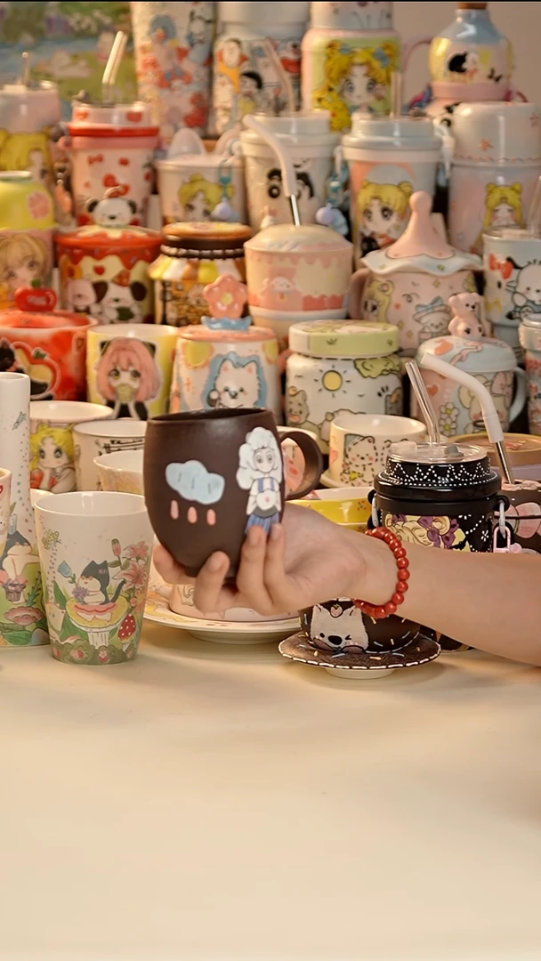 其他景德镇釉下彩手绘设计师款陶瓷