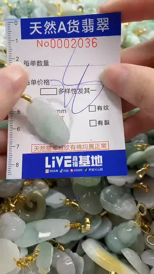 颈饰未镶嵌翡翠天然A货翡翠