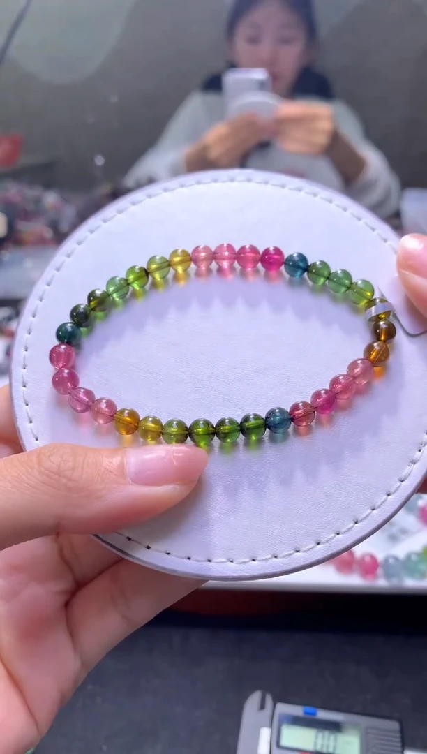 未镶嵌手串碧玺A31【天然碧玺】