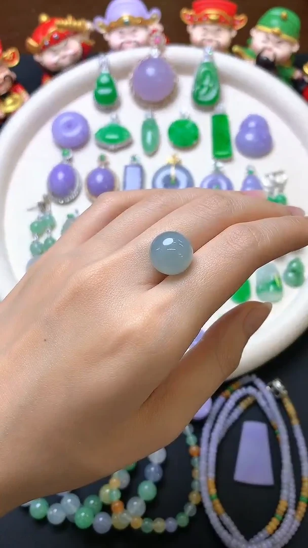 定制翡翠未镶嵌裸石（镶嵌定制）