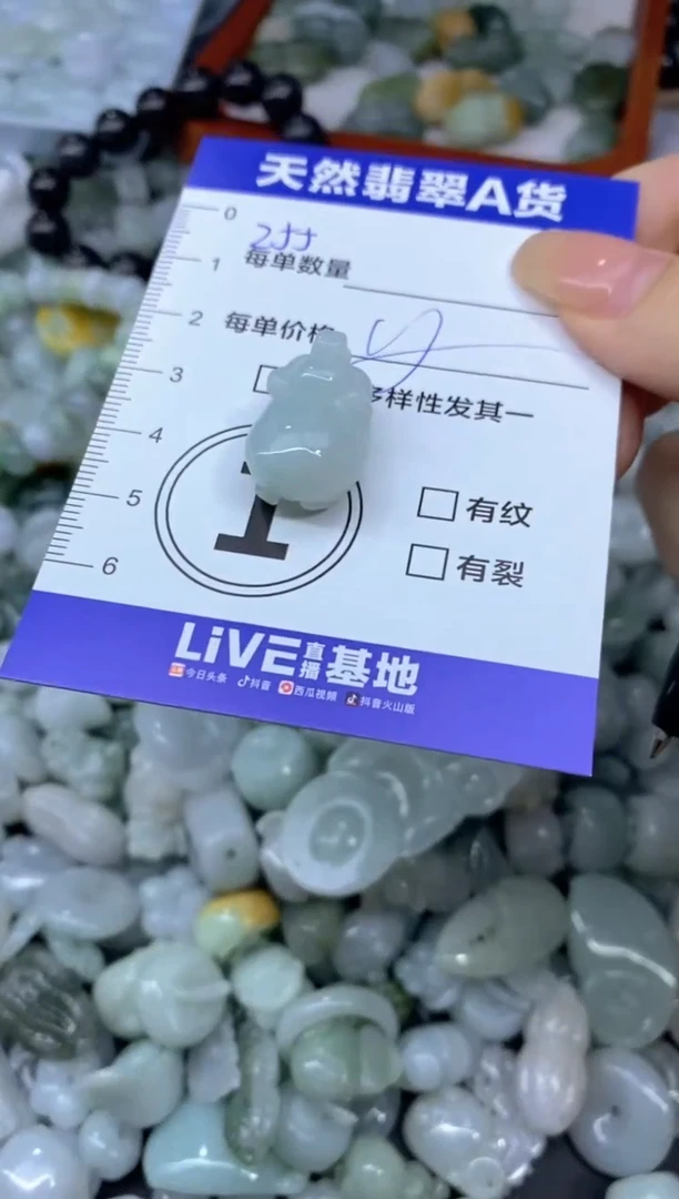 颈饰未镶嵌翡翠天然翡翠A货批量多样性发一件