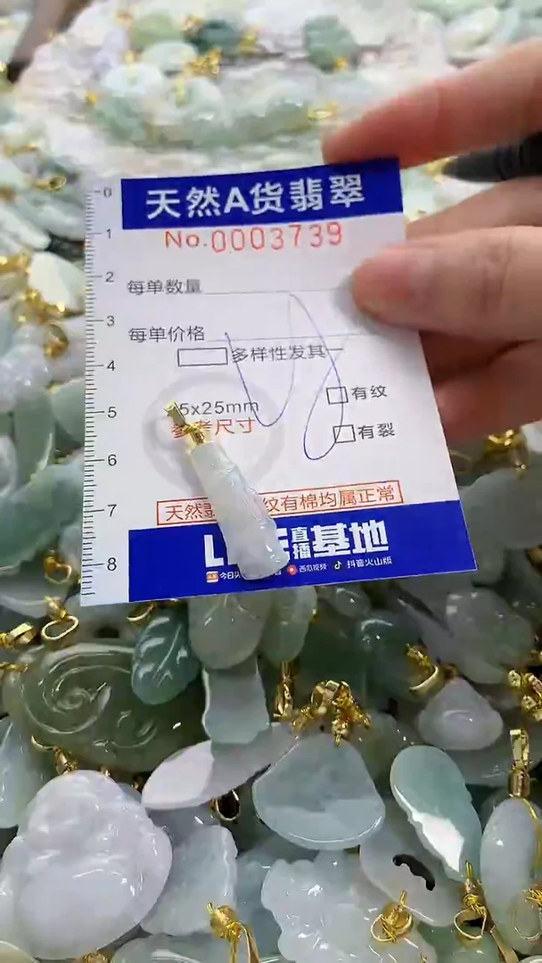 颈饰未镶嵌翡翠天然A货翡翠