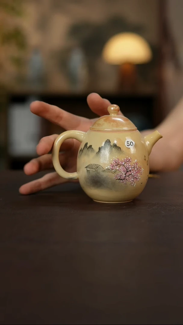 杯景德镇陶瓷杯碗柴烧多人