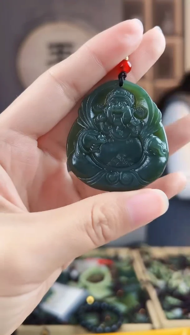 颈饰未镶嵌和田玉拍一发一，多样性发货