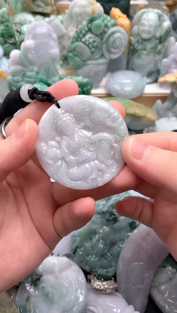 吊坠(不含链)未镶嵌翡翠1